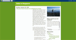 Desktop Screenshot of daliainsingapore.blogspot.com
