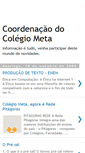 Mobile Screenshot of coordenacaometa.blogspot.com