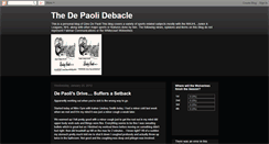 Desktop Screenshot of depaolidebacle.blogspot.com