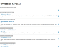 Tablet Screenshot of immobiliermerignac-37.blogspot.com