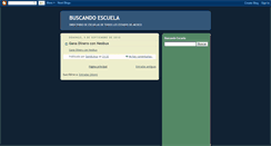 Desktop Screenshot of buscandoescuela.blogspot.com