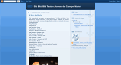 Desktop Screenshot of blablablateatro.blogspot.com