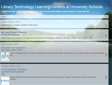 Tablet Screenshot of libraryuniversityschools.blogspot.com