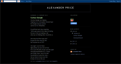 Desktop Screenshot of alexanderpricefree.blogspot.com