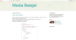 Desktop Screenshot of belajar-share.blogspot.com