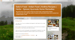 Desktop Screenshot of indiacuisine.blogspot.com