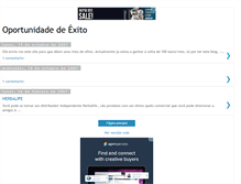 Tablet Screenshot of oportunidadedexito.blogspot.com