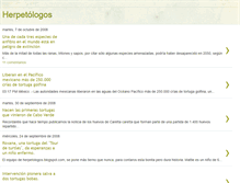 Tablet Screenshot of herpetologos.blogspot.com