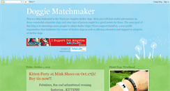 Desktop Screenshot of doggiematchmaker.blogspot.com