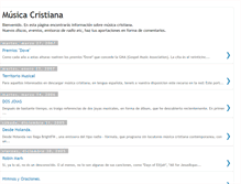 Tablet Screenshot of cristomusica.blogspot.com