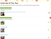 Tablet Screenshot of littlemanandtinytoes.blogspot.com