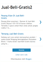 Mobile Screenshot of jualbeligratis2.blogspot.com