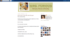 Desktop Screenshot of mrs-furious.blogspot.com