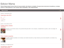 Tablet Screenshot of edicionmama.blogspot.com
