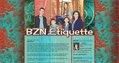 Desktop Screenshot of bznetiquette.blogspot.com
