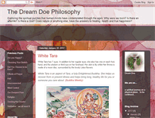 Tablet Screenshot of dreamdoe.blogspot.com