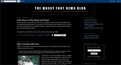 Desktop Screenshot of mossyfoot.blogspot.com