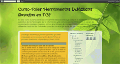 Desktop Screenshot of curso-tallertics.blogspot.com