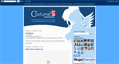 Desktop Screenshot of costumewardrobe.blogspot.com