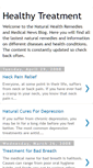 Mobile Screenshot of healthytreatments.blogspot.com