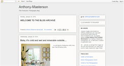 Desktop Screenshot of anthonymasterson.blogspot.com