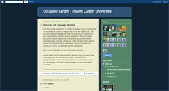 Desktop Screenshot of occupiedcardiff.blogspot.com