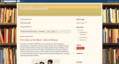 Desktop Screenshot of entertainmentevents.blogspot.com