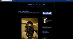 Desktop Screenshot of make-upbymegan.blogspot.com