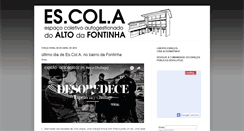 Desktop Screenshot of escoladafontinha.blogspot.com