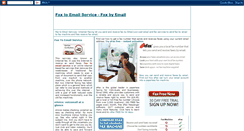 Desktop Screenshot of faxtoemailservice.blogspot.com