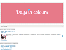 Tablet Screenshot of daysincolours.blogspot.com