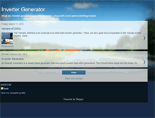 Tablet Screenshot of invertergenerator1.blogspot.com