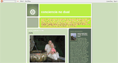 Desktop Screenshot of conciencia-no-dual.blogspot.com