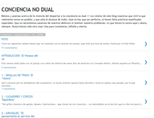 Tablet Screenshot of conciencia-no-dual.blogspot.com