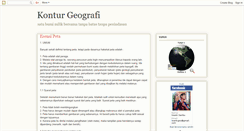 Desktop Screenshot of konturgeo.blogspot.com