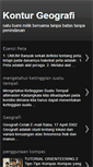 Mobile Screenshot of konturgeo.blogspot.com