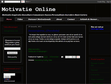 Tablet Screenshot of motivatieonline.blogspot.com