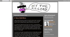 Desktop Screenshot of eofftherecord.blogspot.com