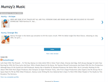 Tablet Screenshot of mumzymusic.blogspot.com
