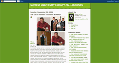 Desktop Screenshot of facultycalls.blogspot.com