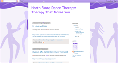 Desktop Screenshot of northshoredancetherapy.blogspot.com