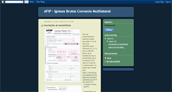 Desktop Screenshot of afip-iibb-convenio-multilateral.blogspot.com