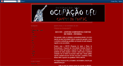 Desktop Screenshot of ocupacaoufu.blogspot.com
