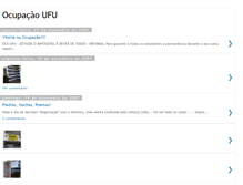 Tablet Screenshot of ocupacaoufu.blogspot.com