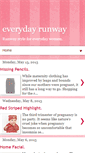 Mobile Screenshot of everydayrunwayblog.blogspot.com