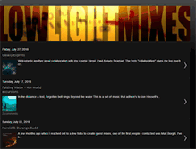 Tablet Screenshot of lowlightmixes.blogspot.com