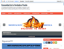 Tablet Screenshot of meditacionmistica.blogspot.com
