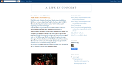 Desktop Screenshot of alifeinconcert.blogspot.com