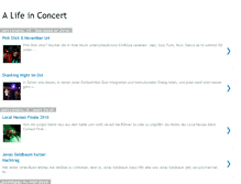 Tablet Screenshot of alifeinconcert.blogspot.com