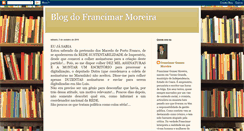 Desktop Screenshot of francimargmoreira.blogspot.com